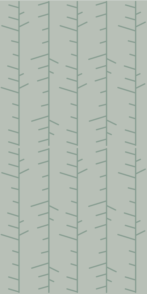 Nordic vinyl carpet scandinavian mint green stripes - TenStickers