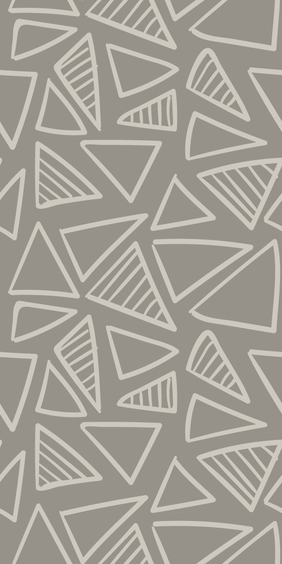Nordic vinyl carpet scandinavian gray triangle stripes - TenStickers