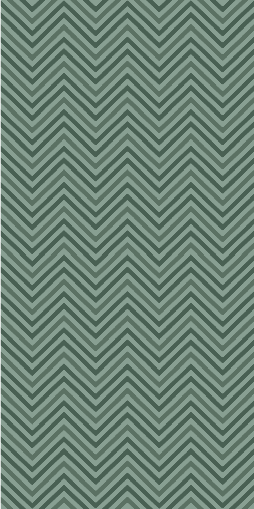 Nordic vinyl carpet in scandinavian green herringbone - TenStickers