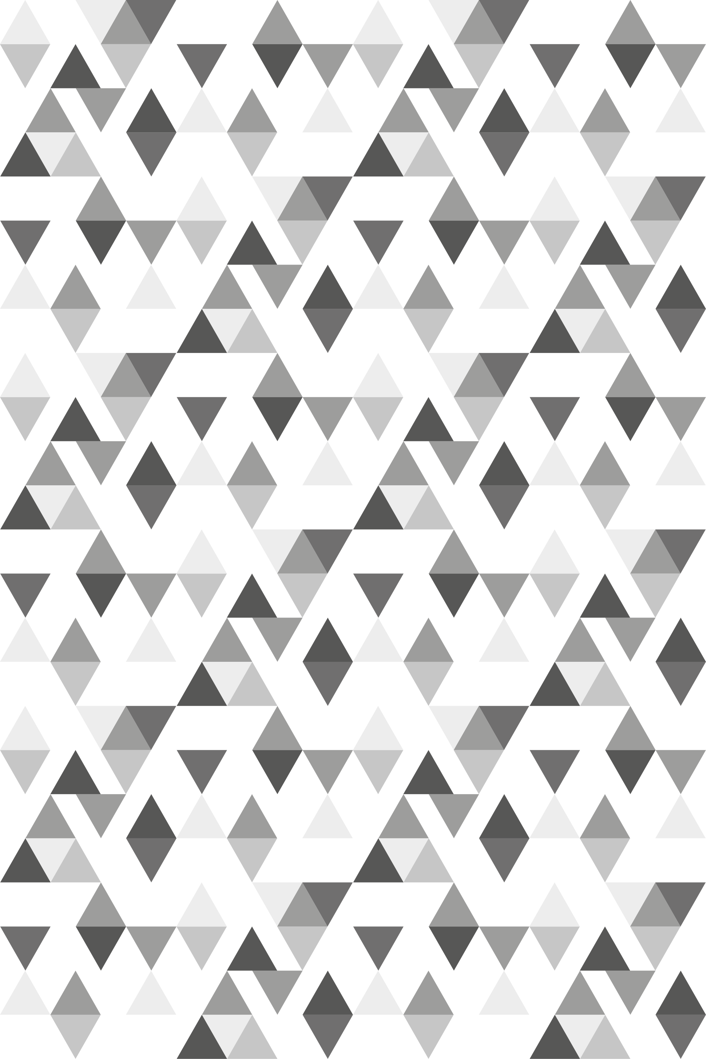 Nordic vinyl carpet light grey and white triangles - TenStickers