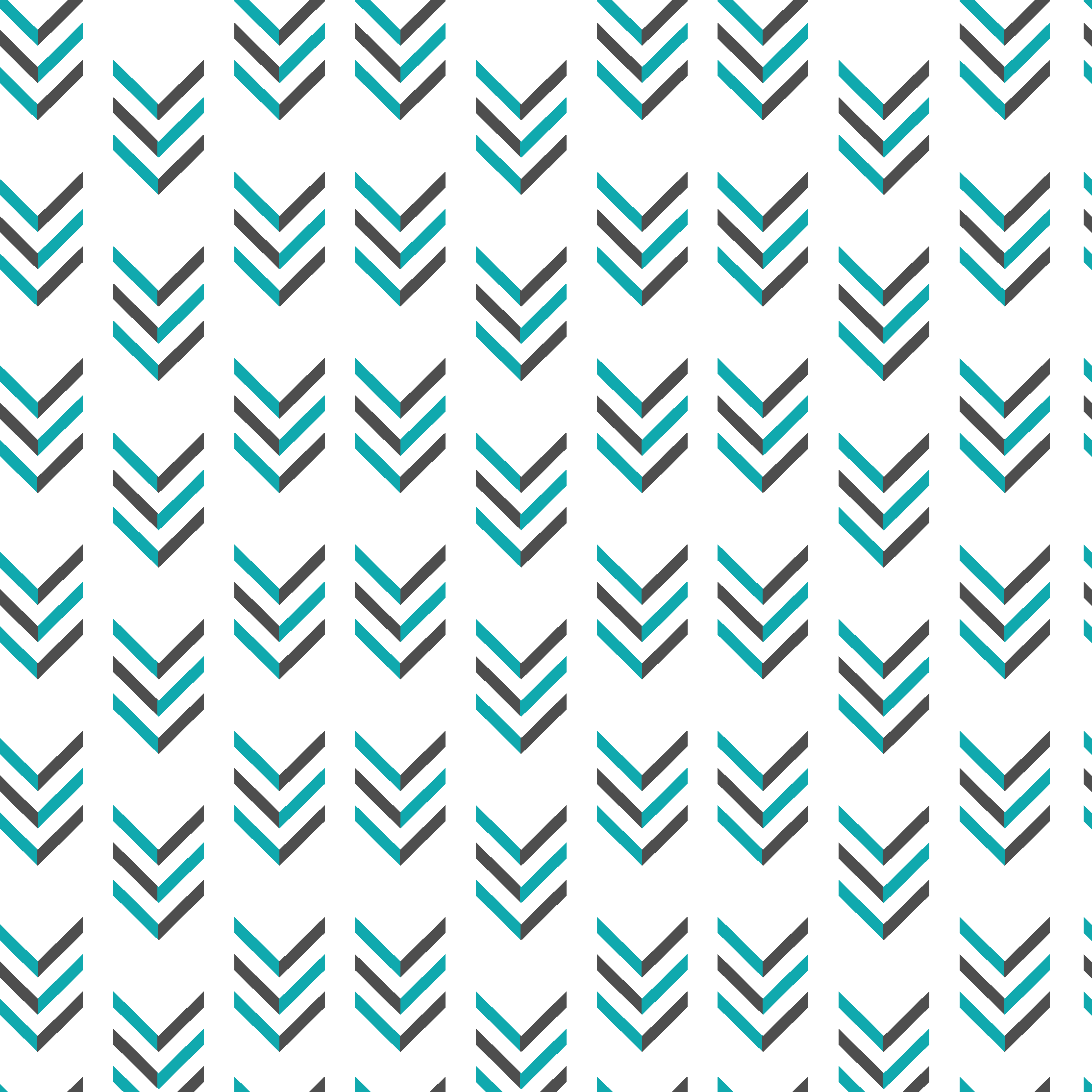 Nordic vinyl carpet in blue arrows design - TenStickers