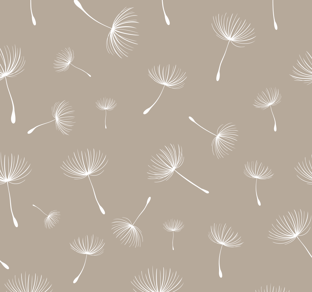 Nature vinyl carpet dandelion quilt - TenStickers