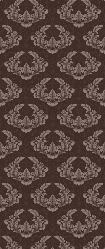 Vintage vinyl carpet seamless damask design - TenStickers