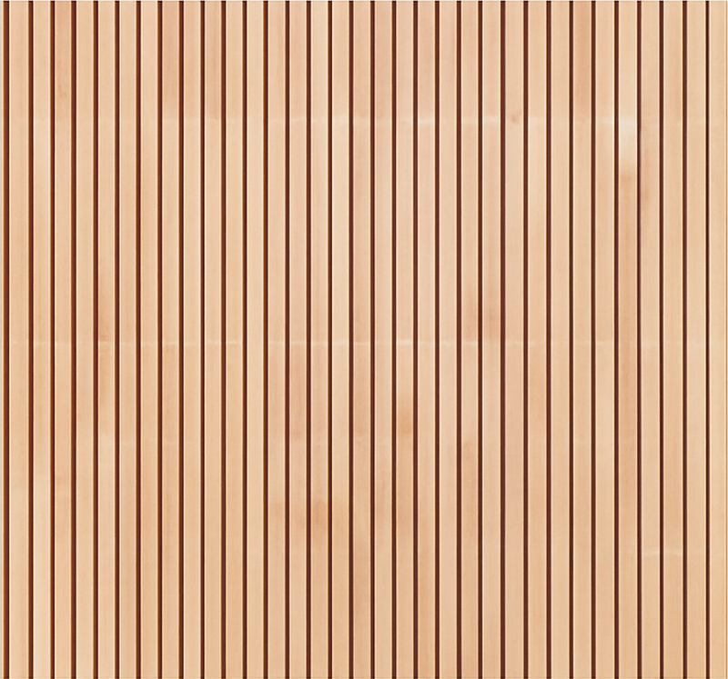 Texture vinyl carpet vertical light cedar slats - TenStickers