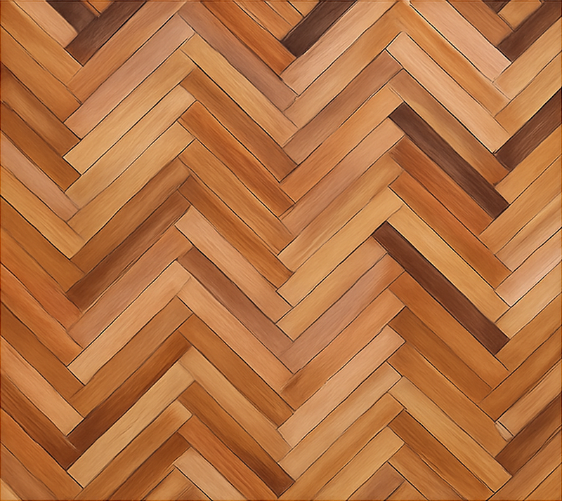 Texture vinyl carpet classic oak herringbone - TenStickers