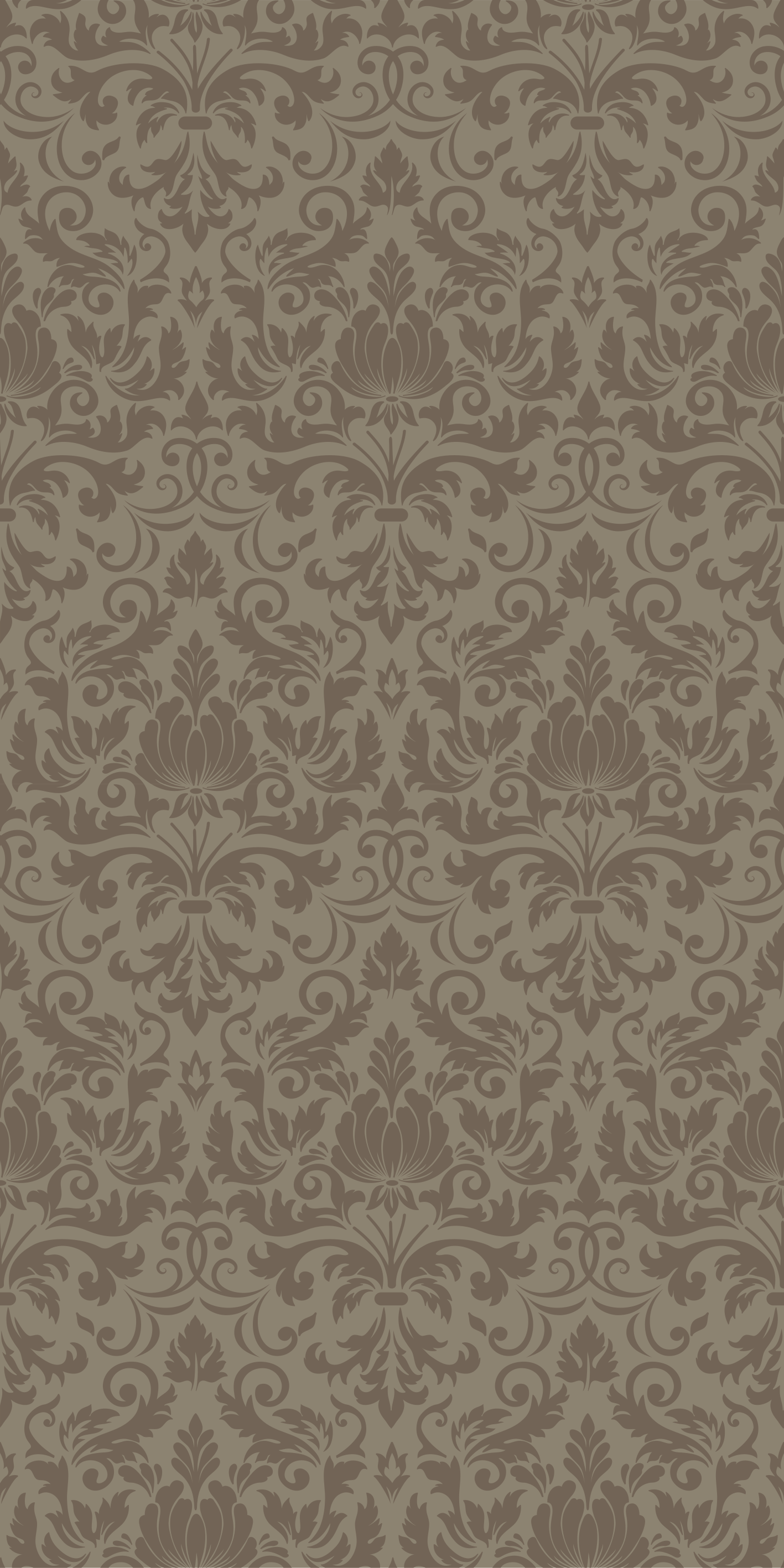 Vintage vinyl carpet velvet flocked design - TenStickers