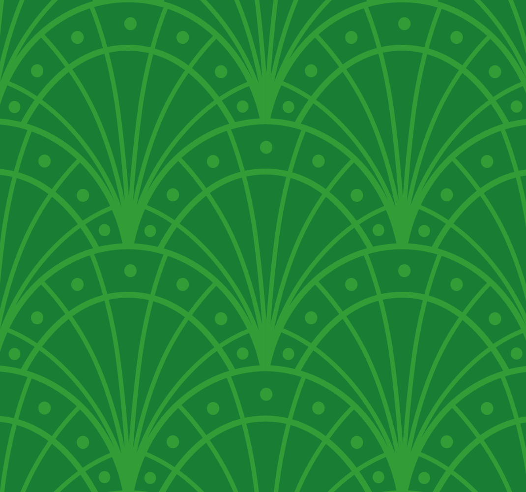 Vintage vinyl carpet in art deco style - TenStickers