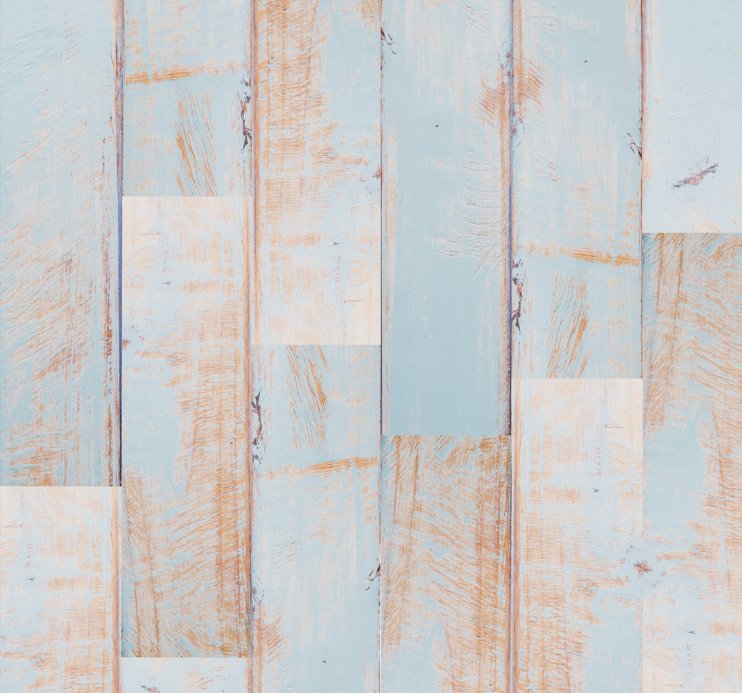 Texture vinyl carpet distressed wood planks - TenStickers
