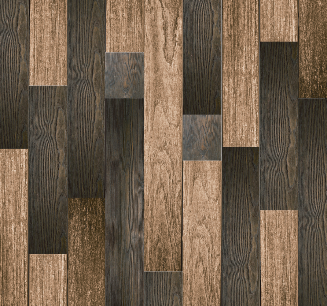 Texture vinyl carpet with elegant wood designs - TenStickers