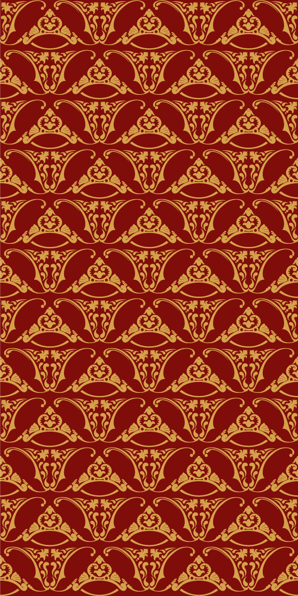 Vintage vinyl carpet pugin style design - TenStickers
