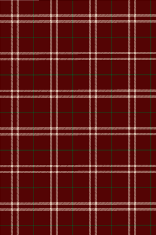 Vintage vinyl carpet gingham tile area rug - TenStickers