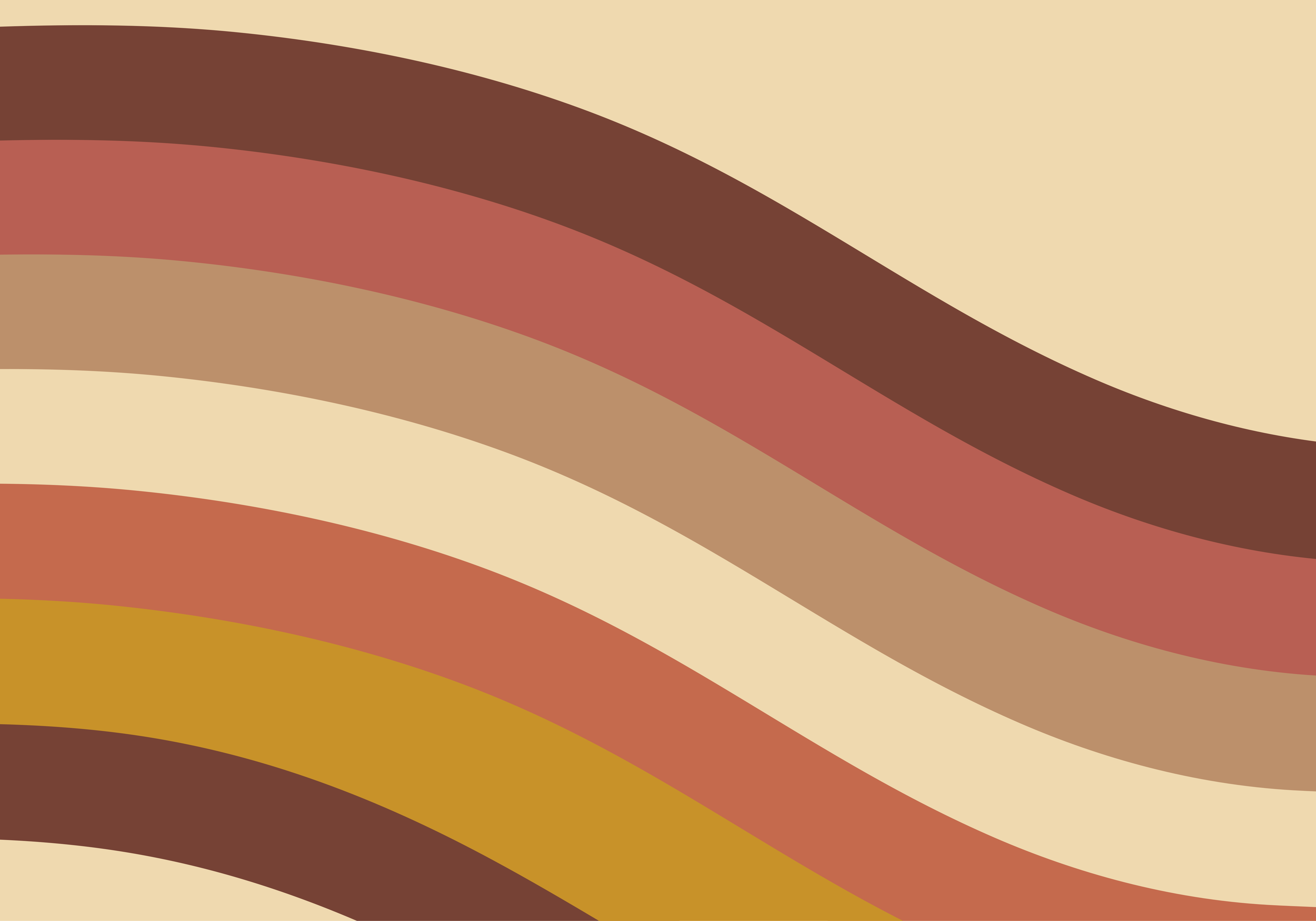 Vintage vinyl carpet with 70s stripes design - TenStickers