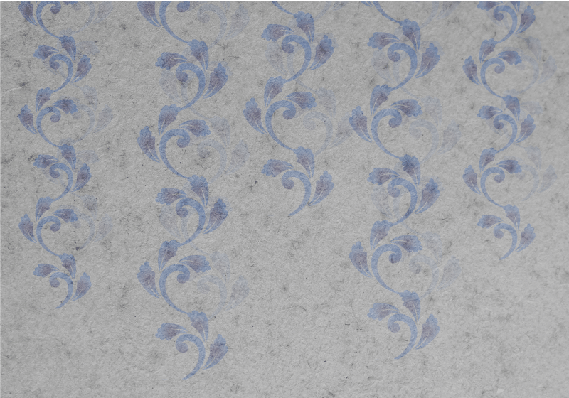 Vintage vinyl carpet in vintage watercolor ivy - TenStickers