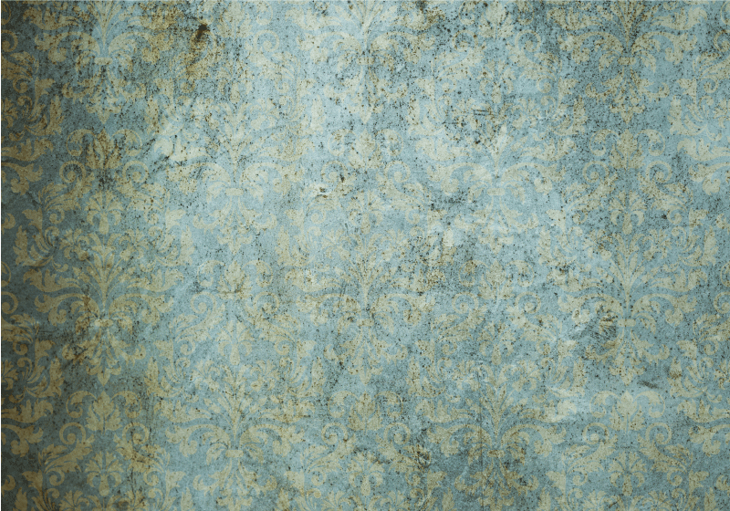 Vintage vinyl carpet with classic antique designs - TenStickers