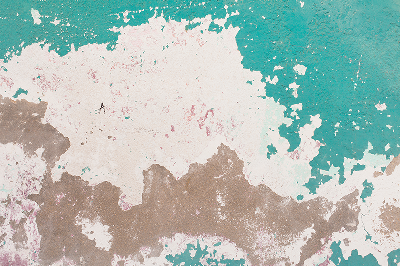 Texture vinyl carpet grunge peeling wall design - TenStickers