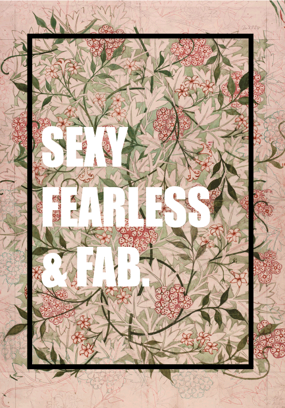 Fearless custom vinyl carpet - TenStickers