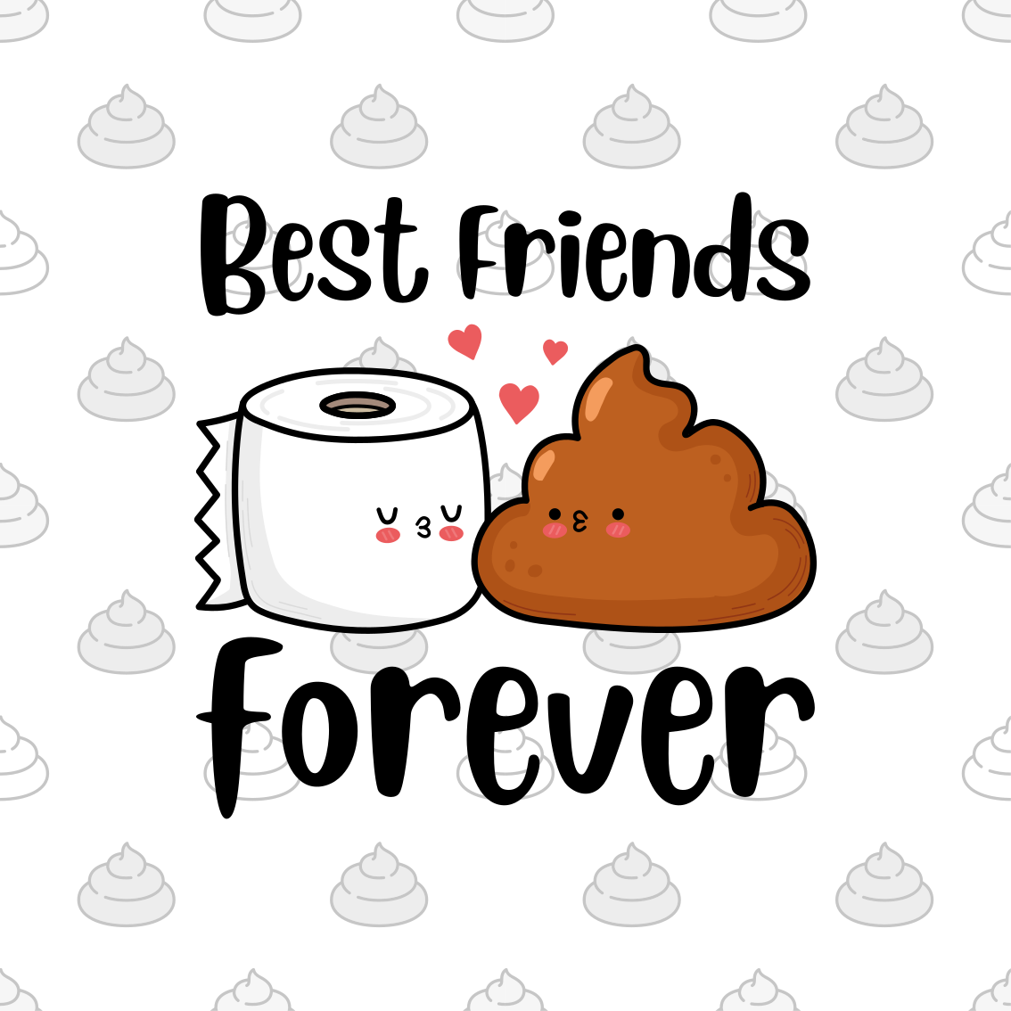 Custom vinyl carpet with humorous toilet quote design - TenStickers