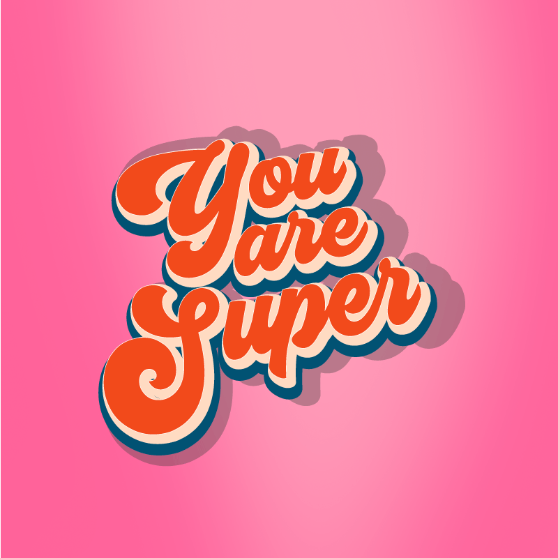Custom vinyl carpet you are amazing quote design - TenStickers