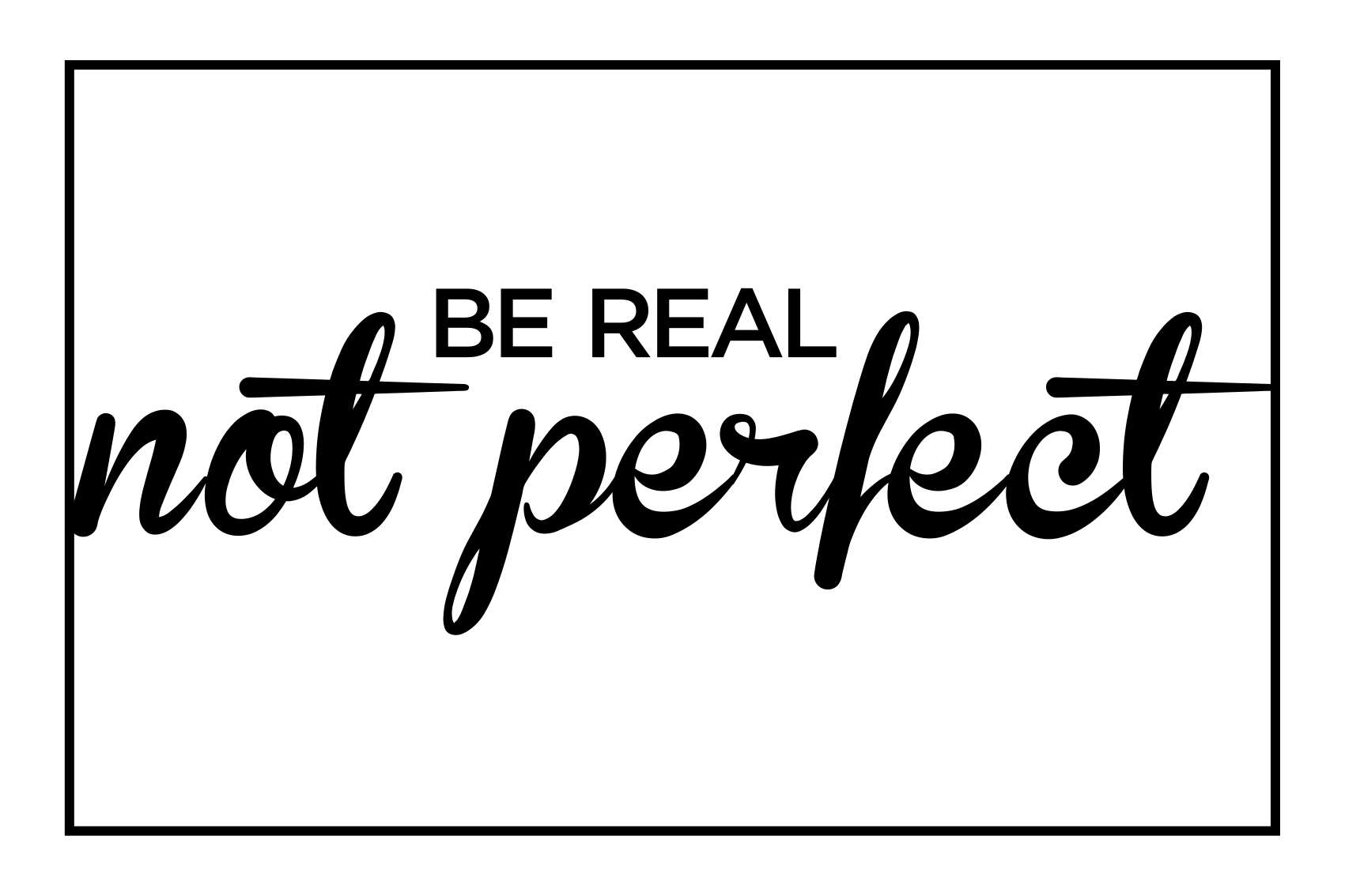 Custom vinyl carpet be real not perfect - TenStickers