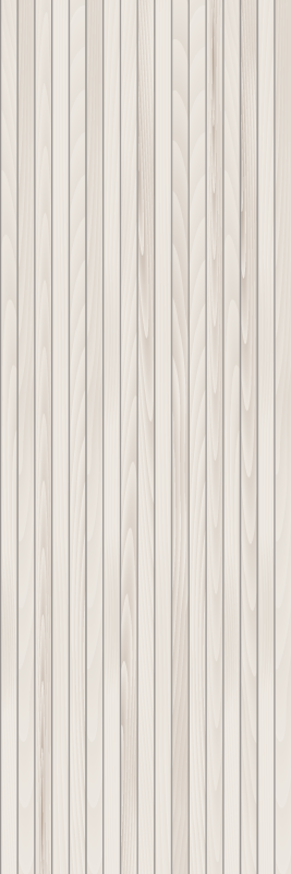 Texture vinyl carpet in raw vertical beige wood - TenStickers