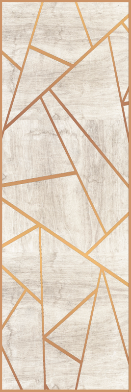 Texture vinyl carpet walnut wood geometric pattern - TenStickers