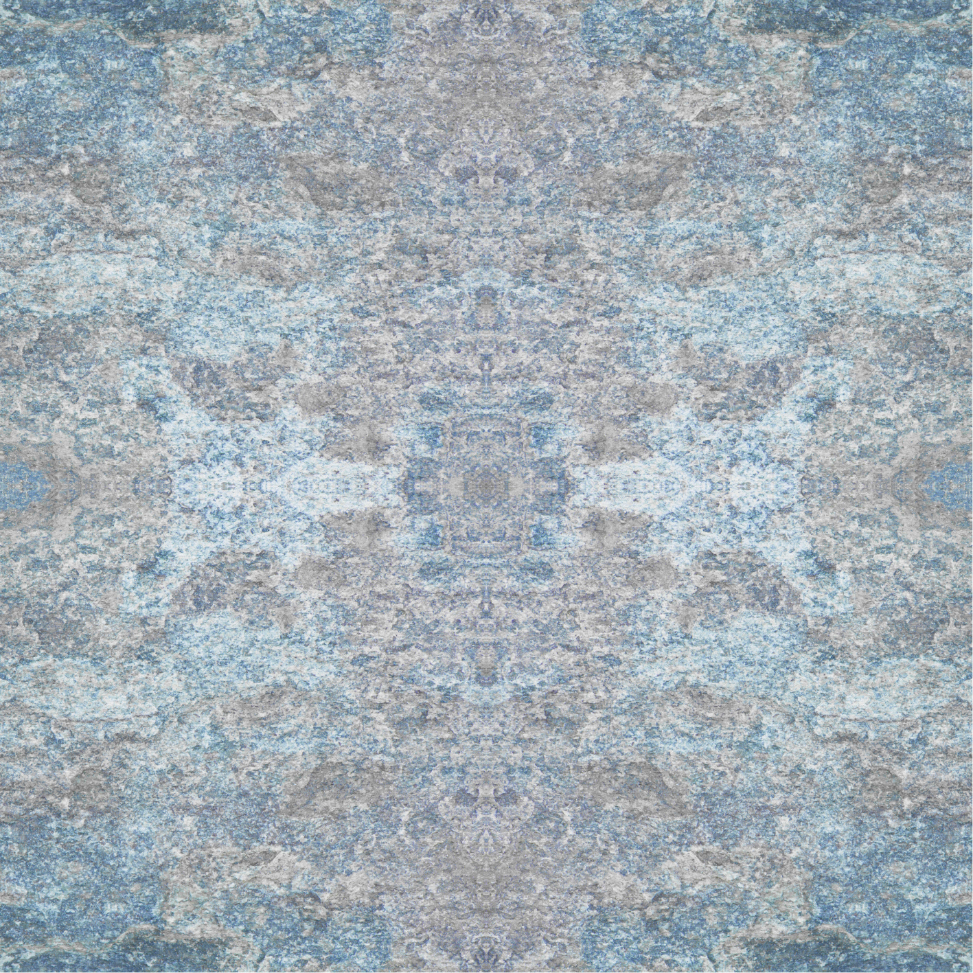 Texture vinyl carpet in light blue and beige marble - TenStickers