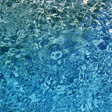 Blue realistic water texture vinyl carpet - TenStickers