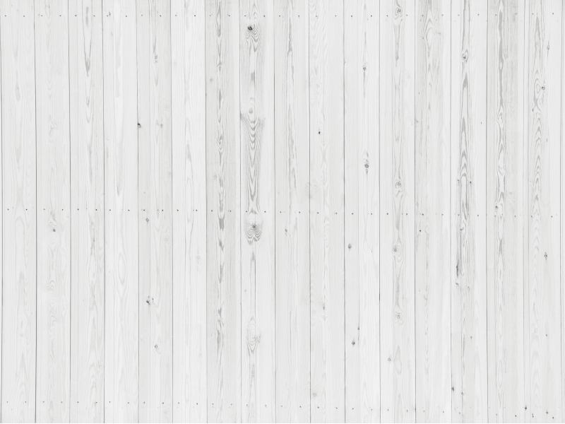Entrance hall vinyl carpet vintage white wood design - TenStickers