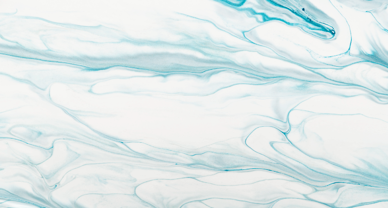 Light blue and white marble entrance hall vinyl carpet - TenStickers