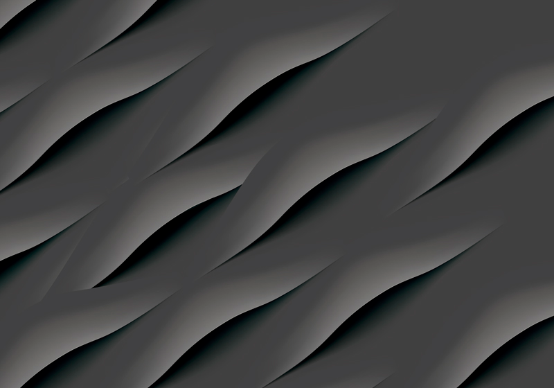 Grey vinyl carpet abstract grey wave design - TenStickers