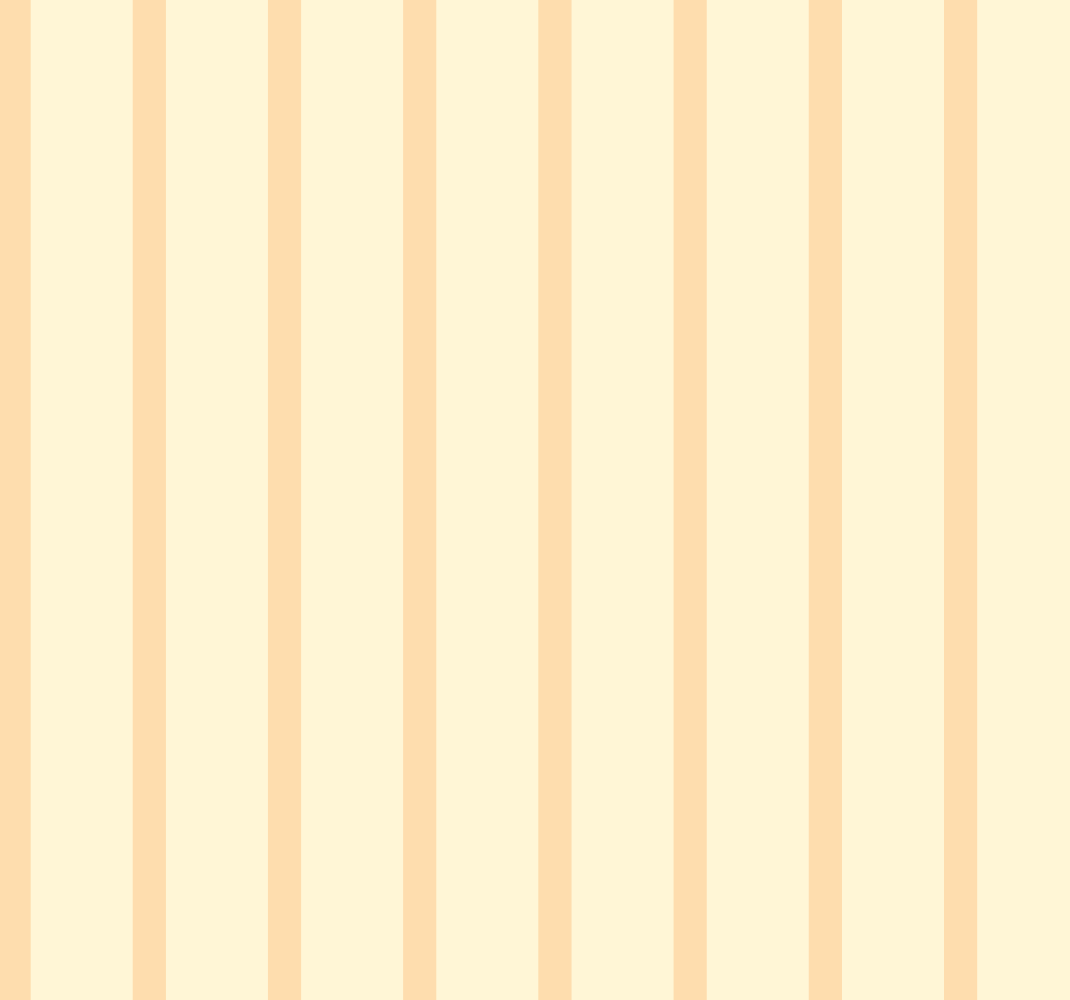 Hallway vinyl carpet with thin beige vertical stripes - TenStickers