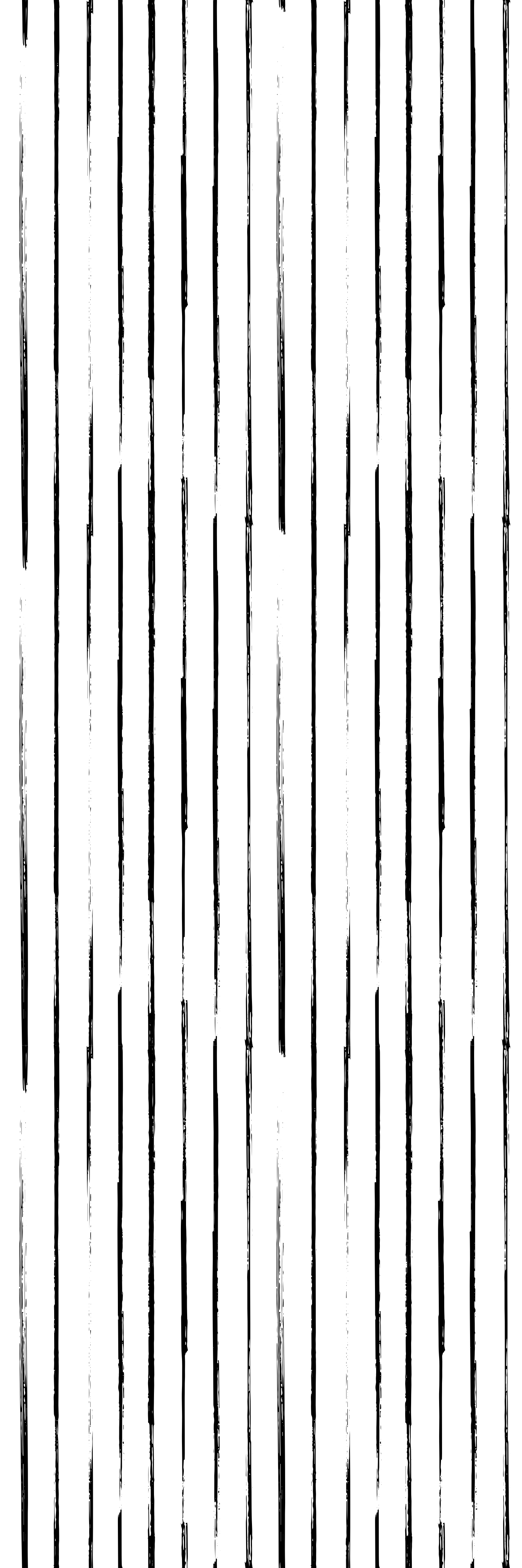 Hallway vinyl carpet in nordic black and white - TenStickers