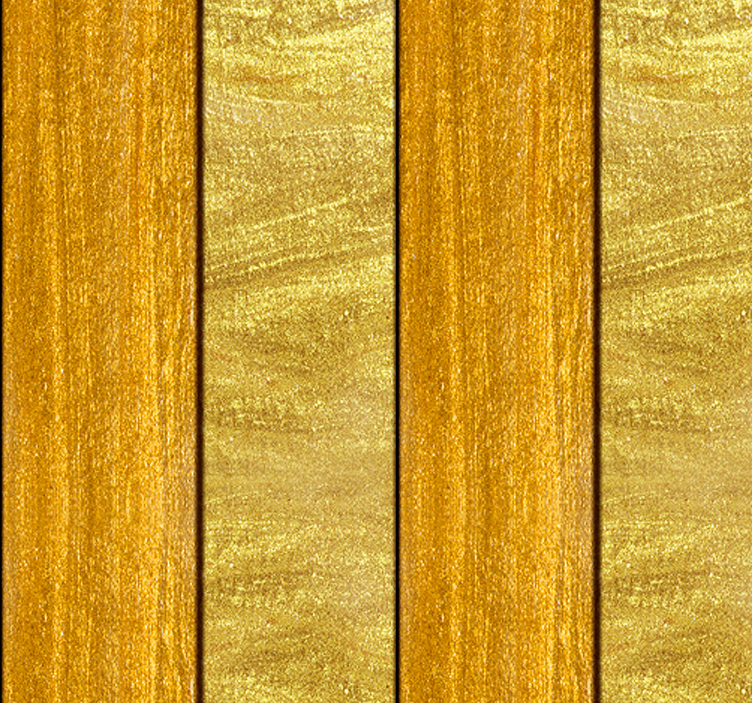 Yellow vinyl carpet with textured wood look - TenStickers