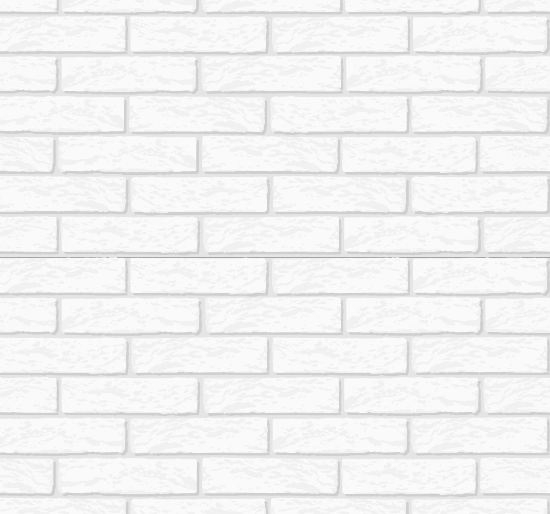 White vinyl carpet with brick wall design - TenStickers