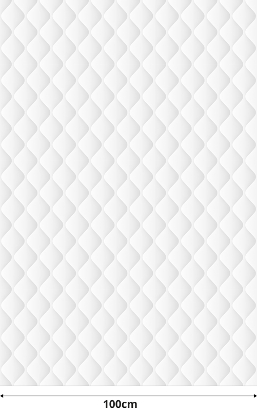 White vinyl carpet with soft padded texture - TenStickers