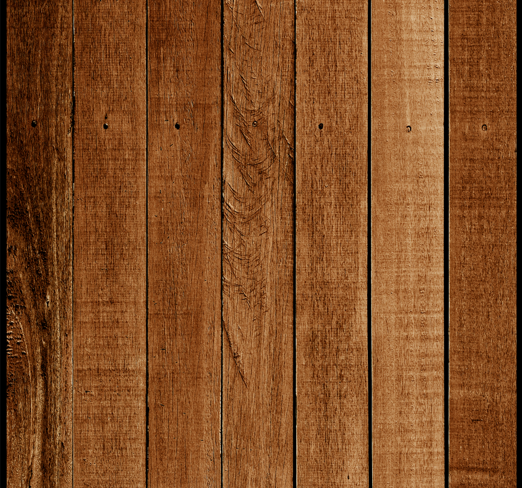 Brown vinyl carpet with rustic wood finish - TenStickers