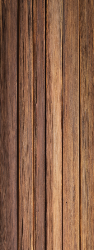 Brown vinyl carpet for rustic aged wood decor - TenStickers