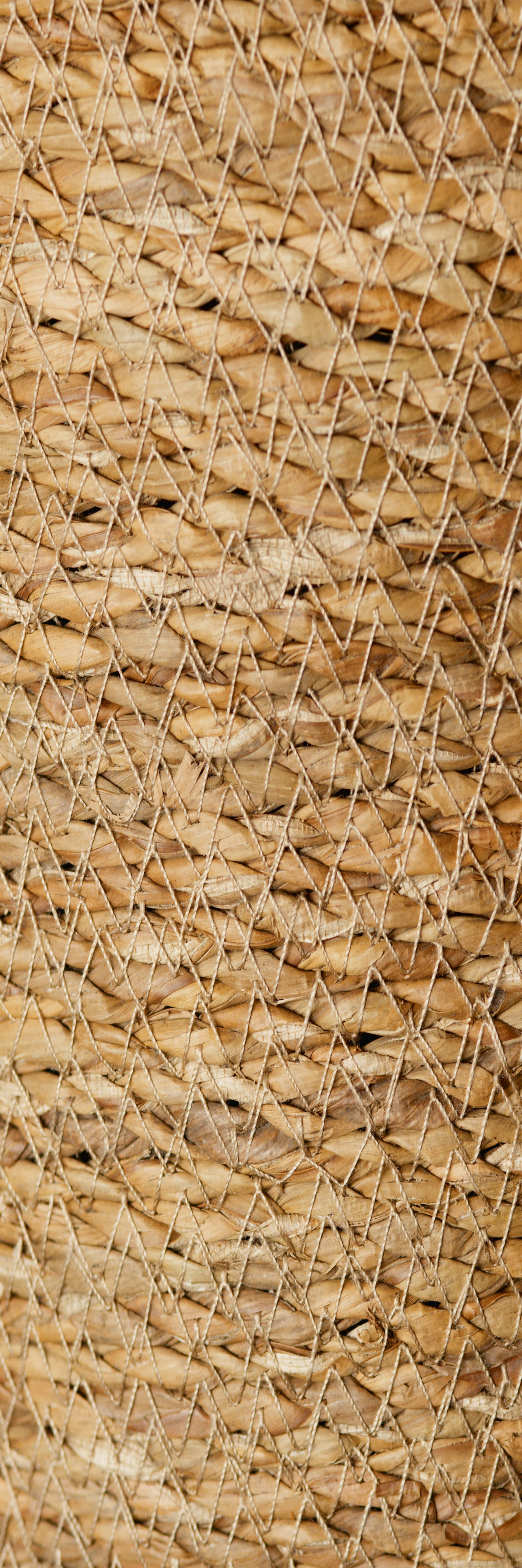 Brown vinyl carpet in light french wicker style - TenStickers