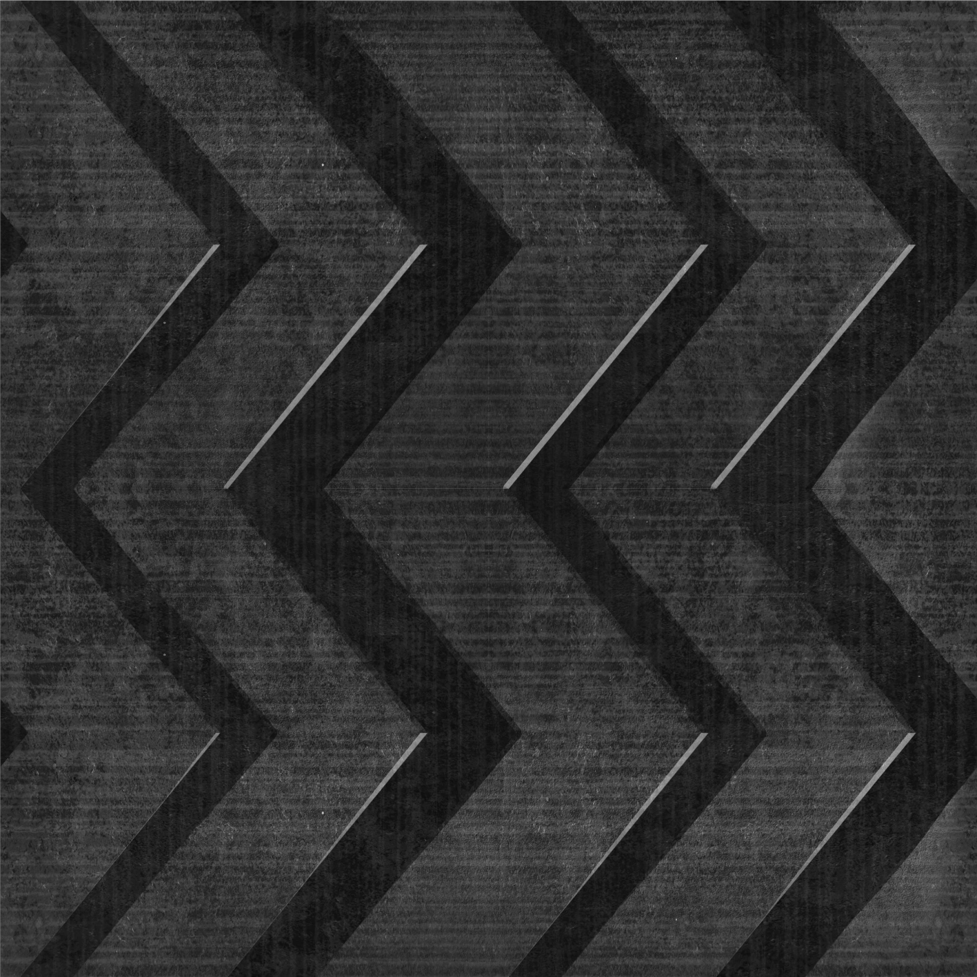 Black vinyl carpet with black steel stripes - TenStickers