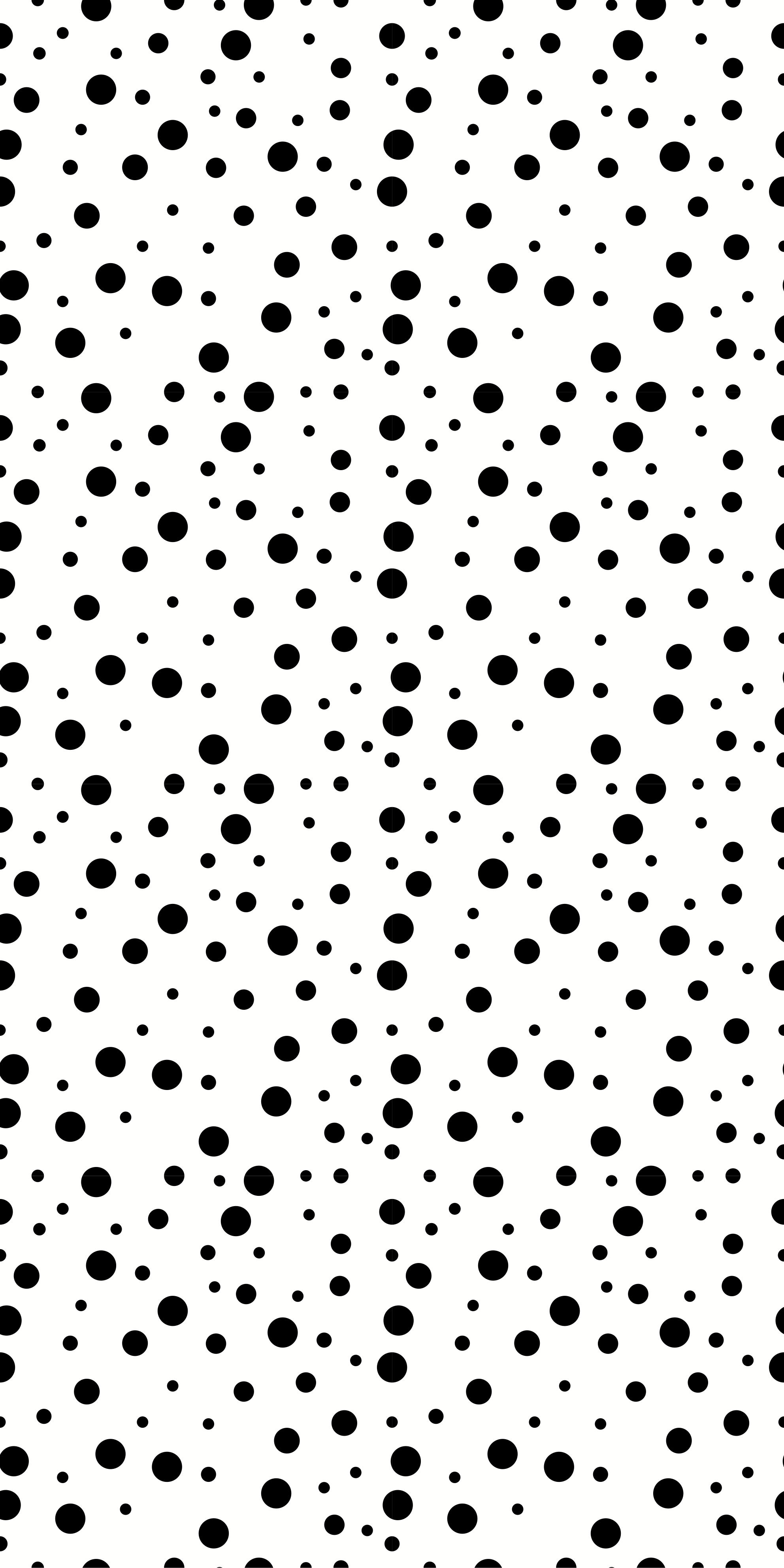 Black vinyl carpet with black dots on white - TenStickers