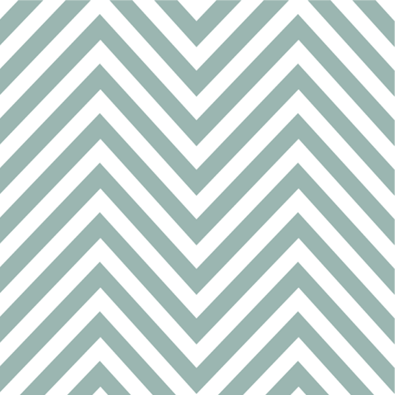 Green vinyl carpet with geometric design - TenStickers