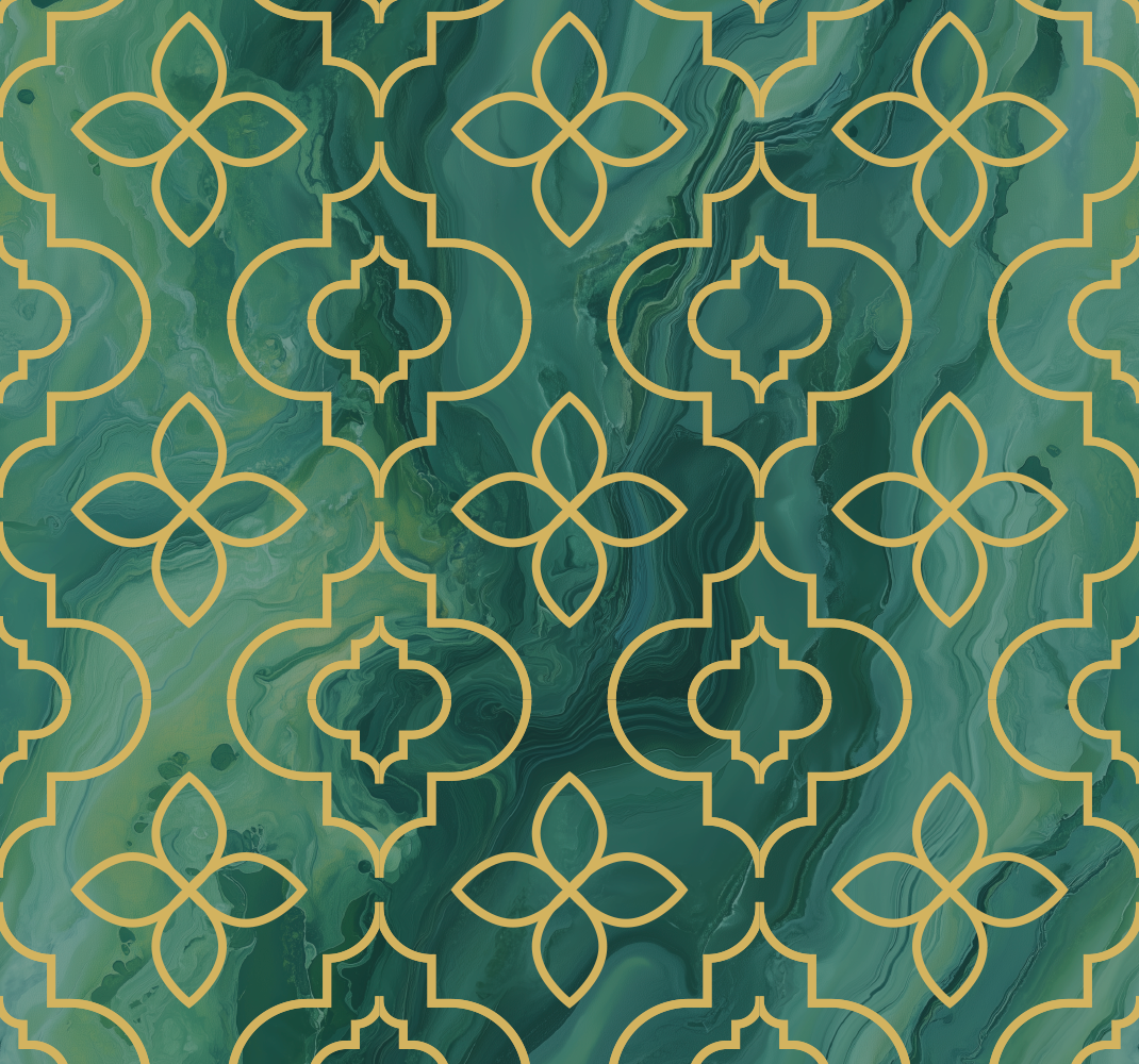 Turquoise green vinyl carpet - TenStickers