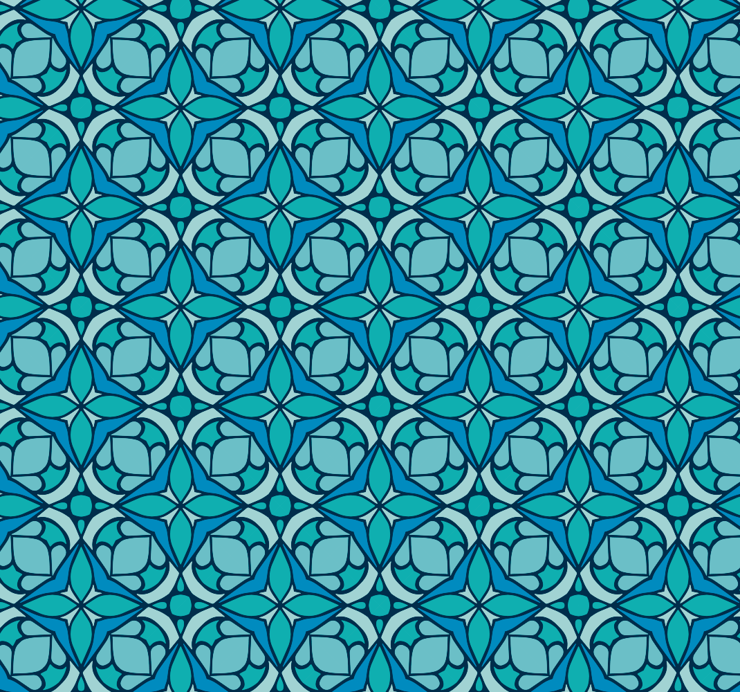 Outdoor vinyl carpet blue bathroom wallpaper - TenStickers