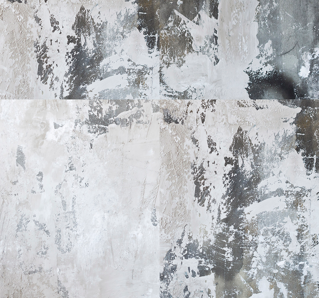 Outdoor vinyl carpet wallpaper - dark design - TenStickers