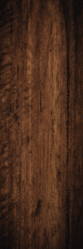 Outdoor vinyl carpet in raw dark brown wood - TenStickers
