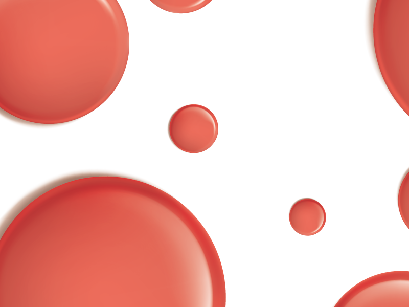 Red vinyl carpet red circle - TenStickers