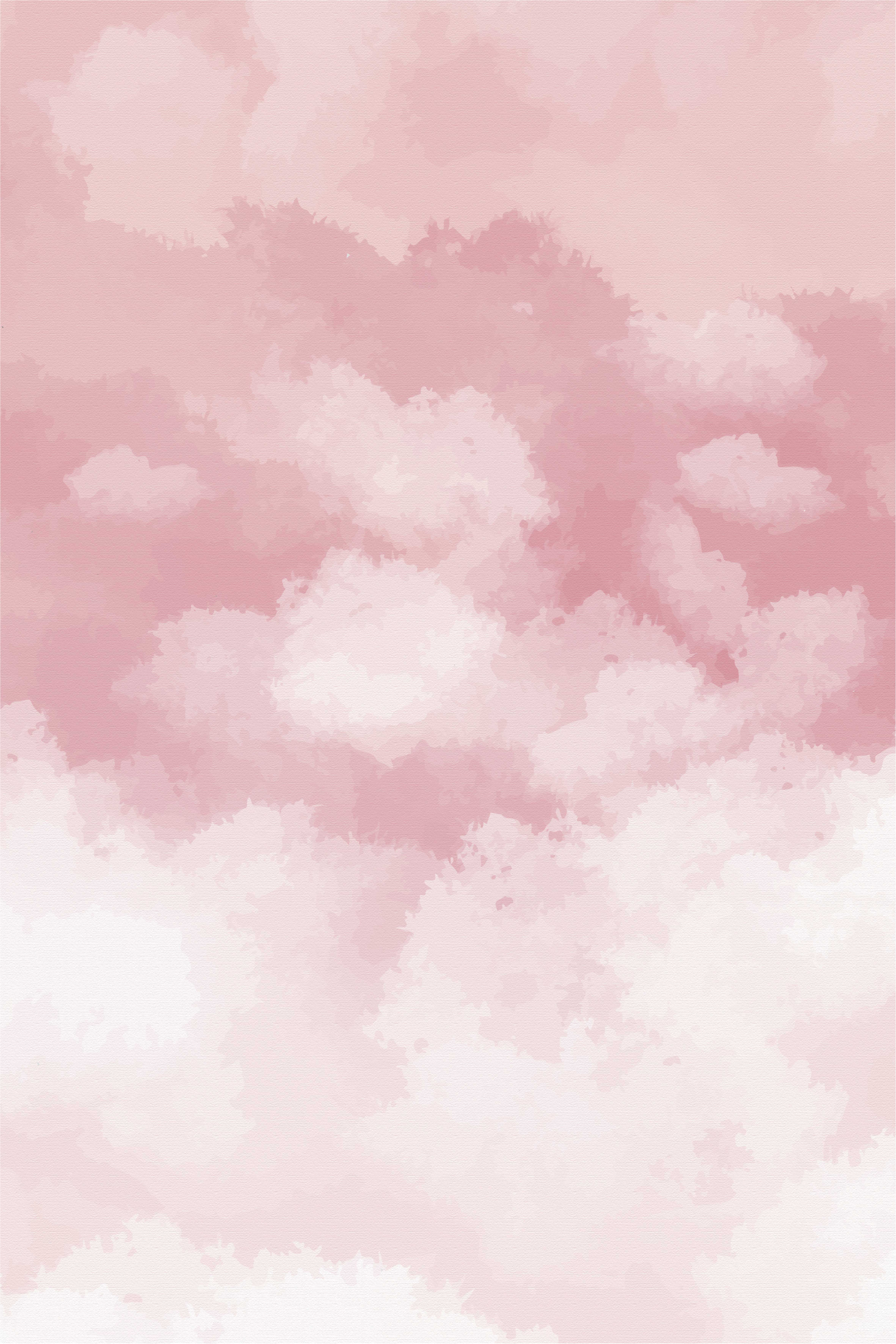 Pink vinyl carpet with realistic texture - TenStickers