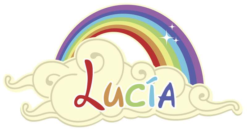 Personalized Rainbow Cloud Design nursery rugs - TenStickers