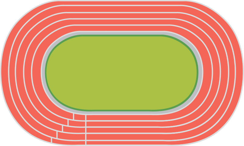 Racetrack Playtime road vinyl carpet - TenStickers