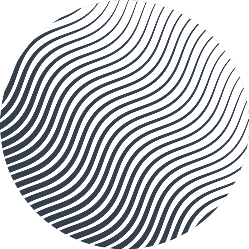 Optical Waves striped vinyl carpet - TenStickers